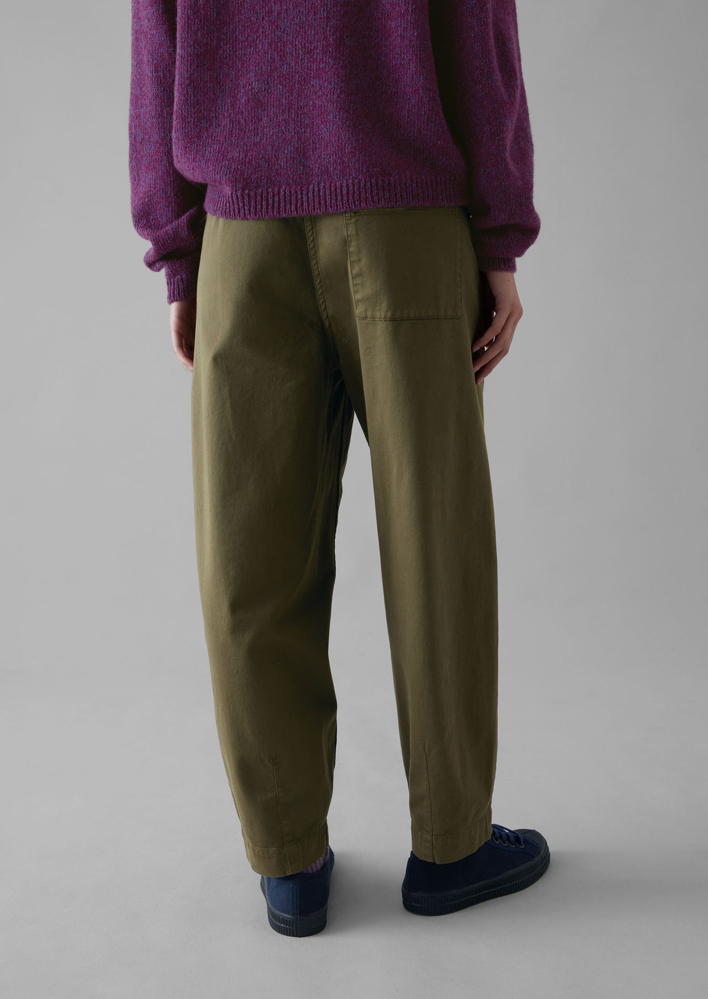 Historical Emporium Men's High Waist Cotton Twill Work
