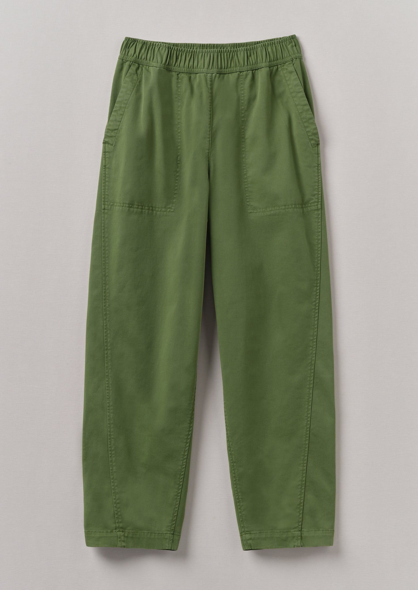 Cotton Twill Pull On Trousers | Propagator Green