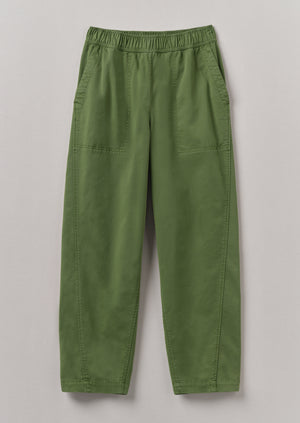 Cotton Twill Pull On Trousers | Propagator Green
