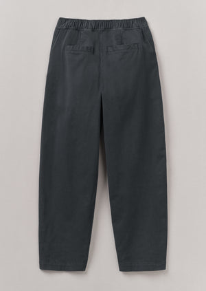 Cotton Twill Pull On Trousers | Slate