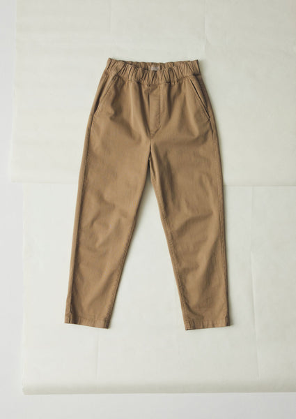 Gabi Cotton Pull On Trousers Ash