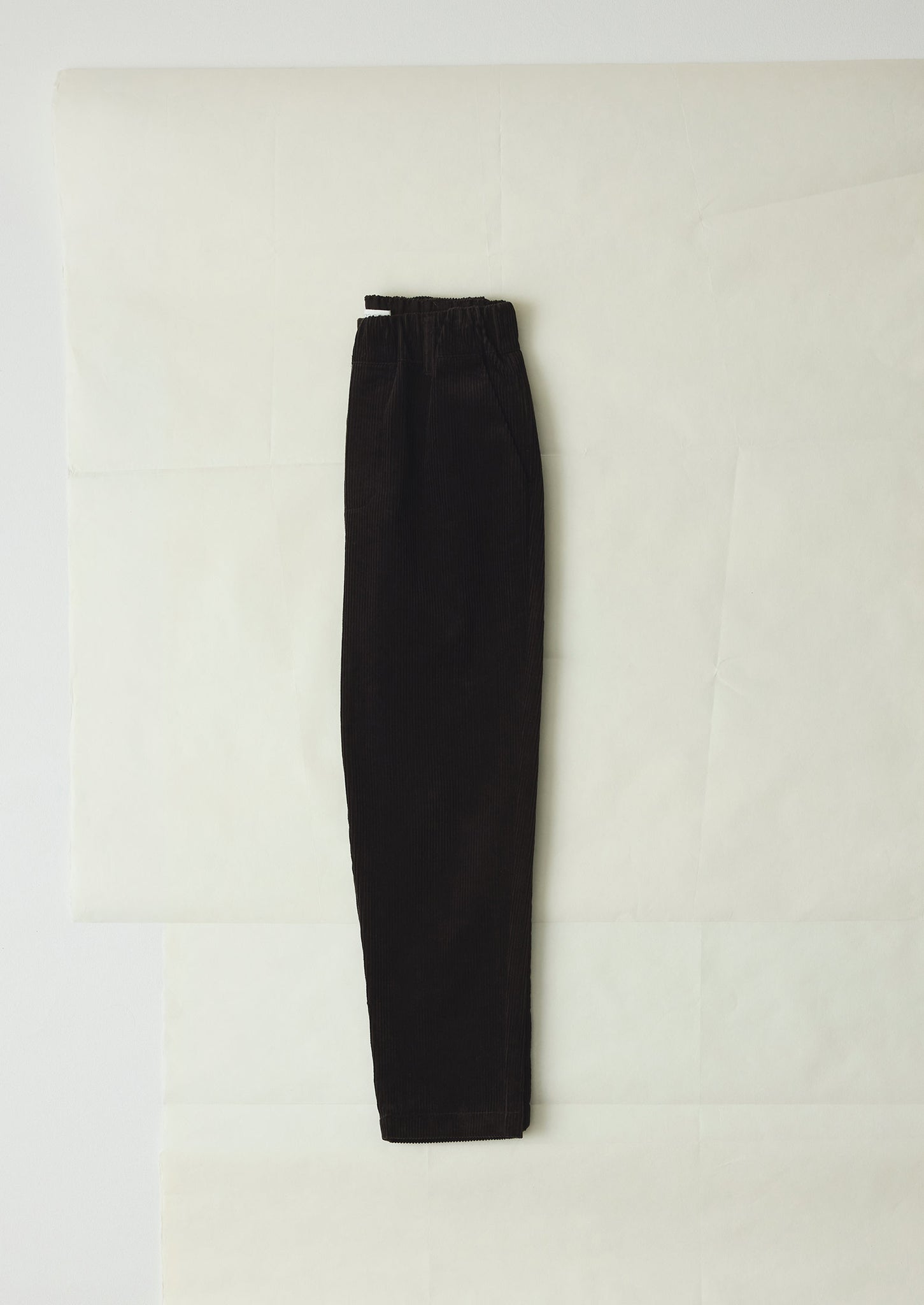 Gabi Organic Cord Pull On Trousers | Anthracite