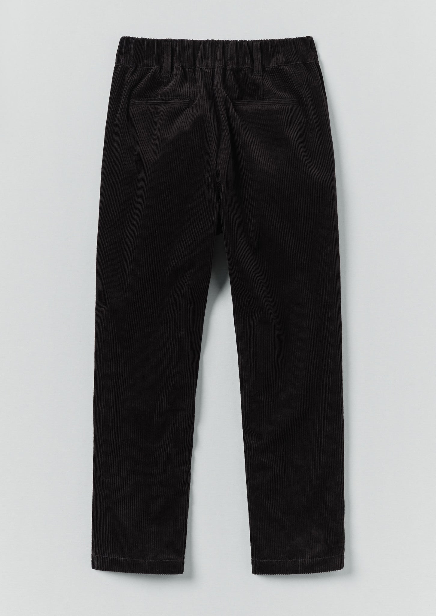 Gabi Organic Cord Pull On Trousers | Anthracite