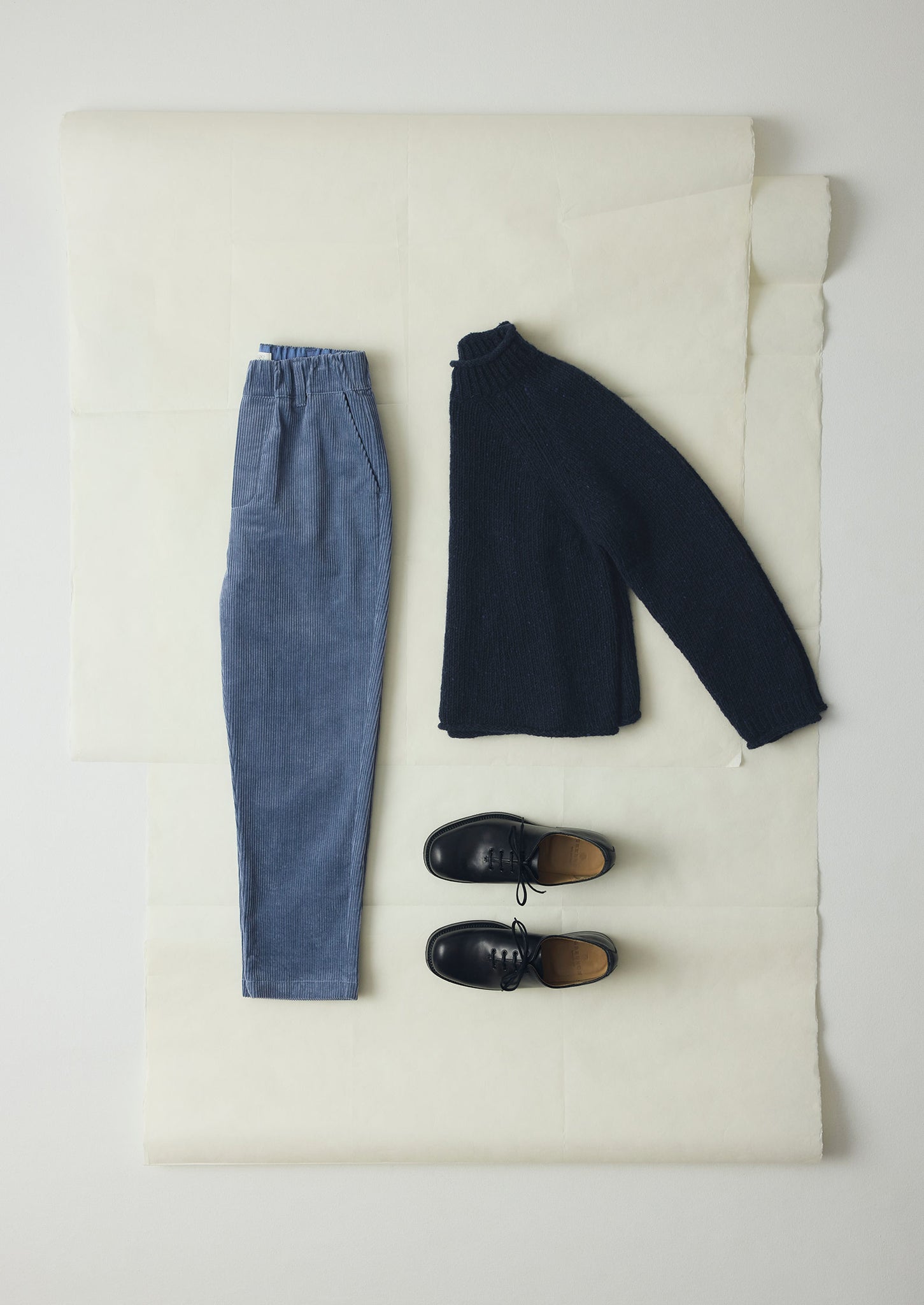 Gabi Organic Cord Pull On Trousers | Myrtle