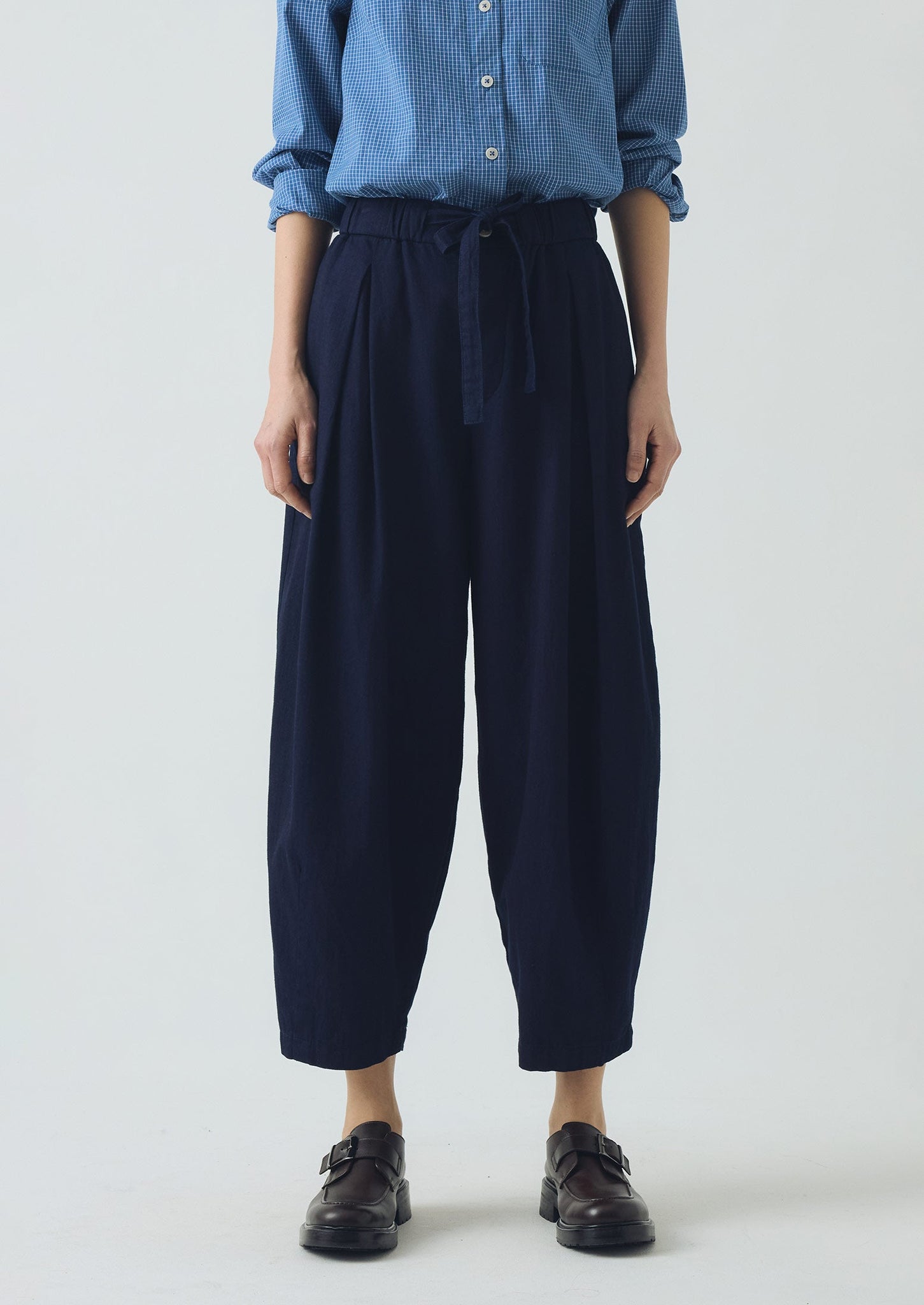 Bronwen Indigo Twill Trousers | Indigo