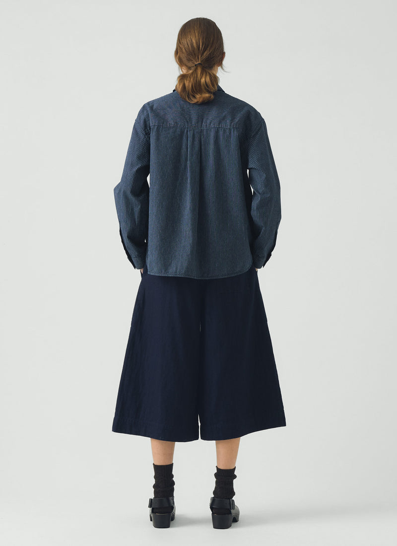 Japanese Denim Culottes | Indigo