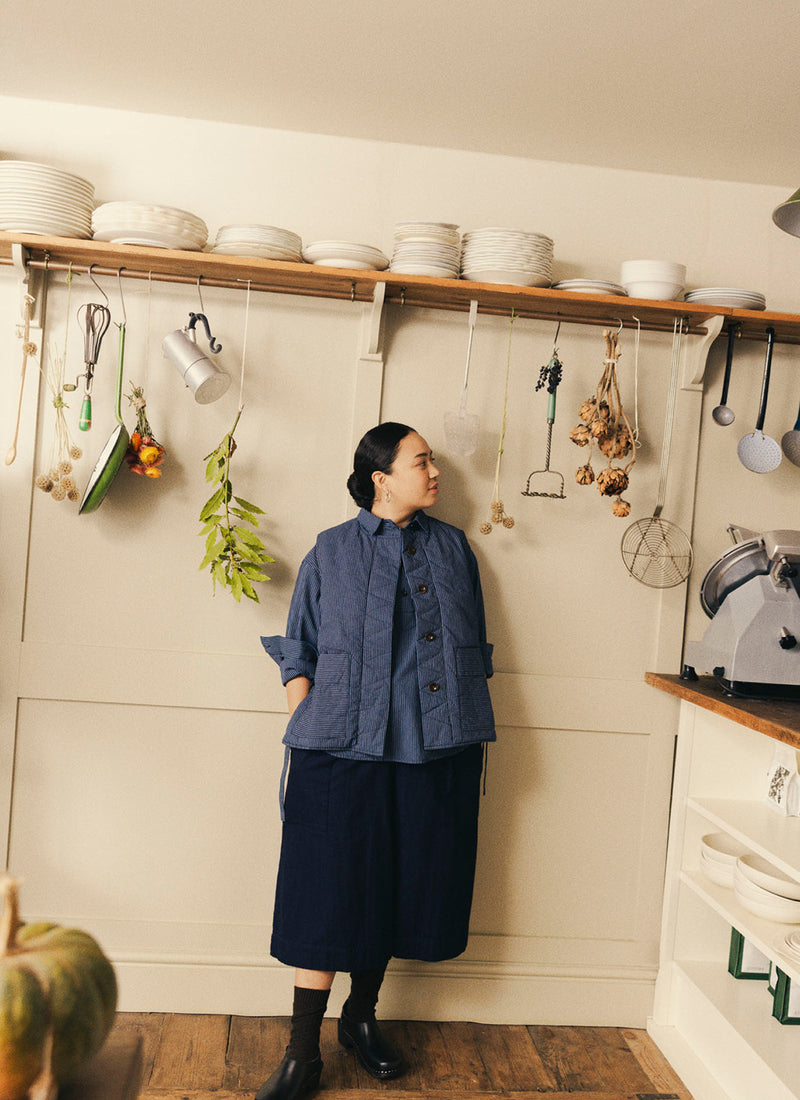 Japanese Denim Culottes | Indigo