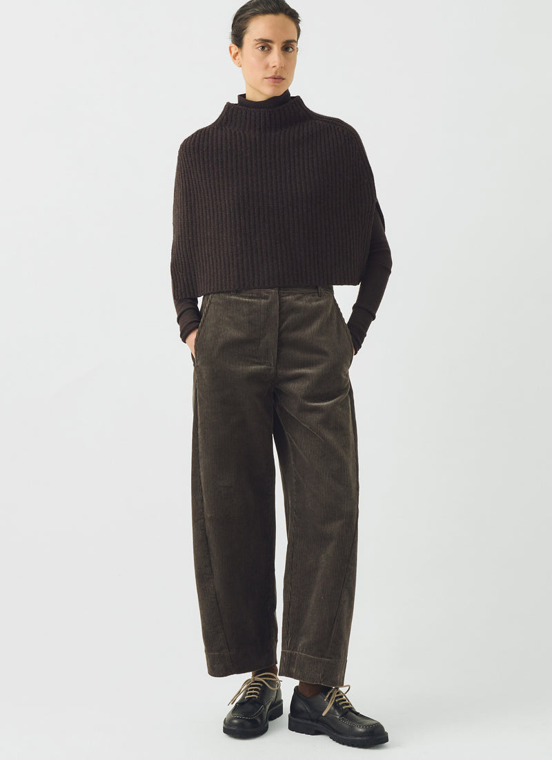Twisted Seam Cord Trousers | Deep Iron