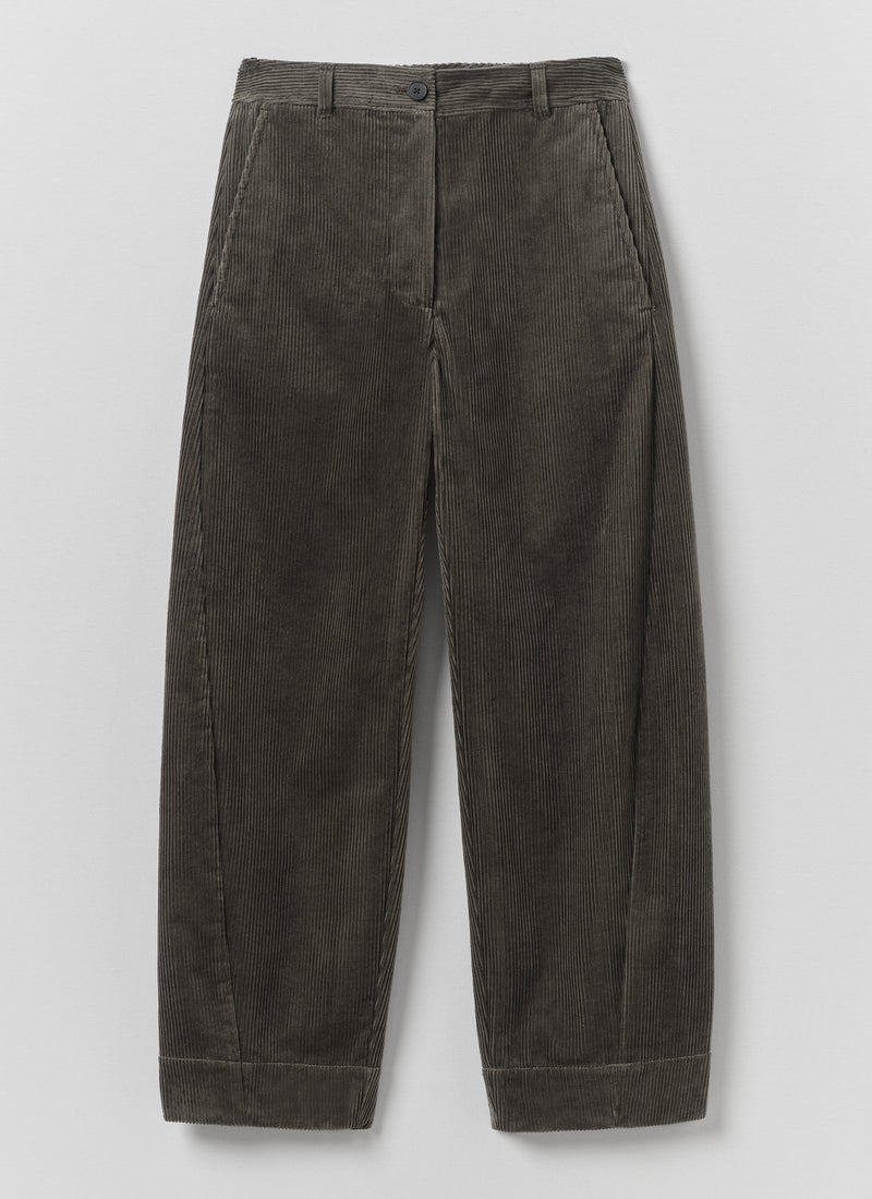 Twisted Seam Cord Trousers | Deep Iron