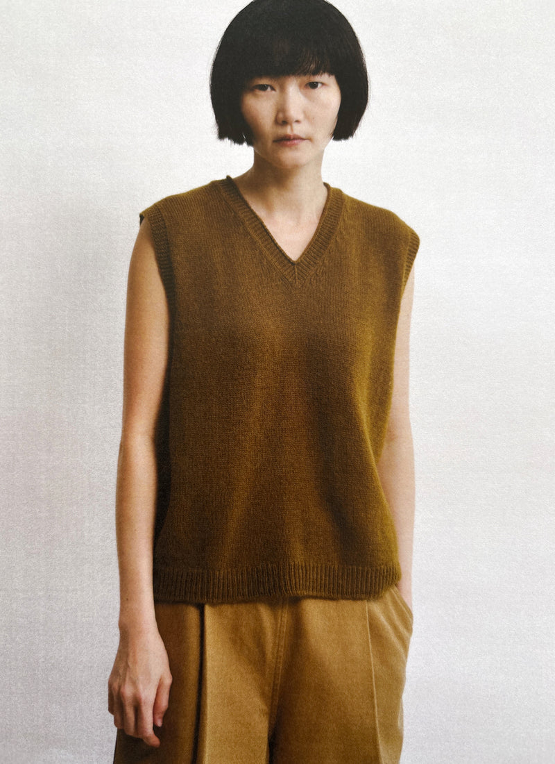 Cotton Pleat Front Trousers | Breen