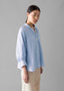 Catrin Cotton Oxford Easy Shirt | Chambray