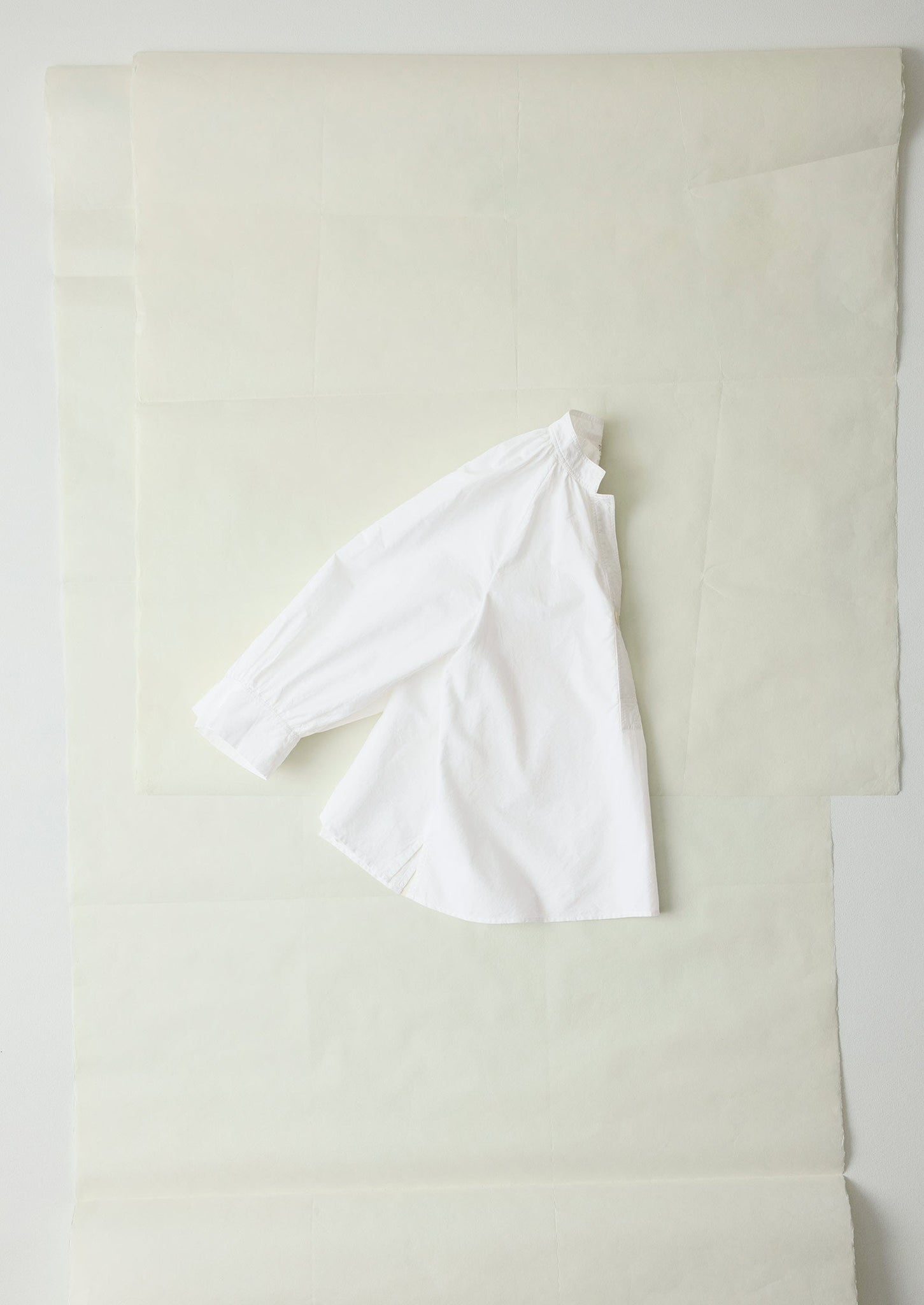 Catrin Cotton Oxford Easy Shirt | White