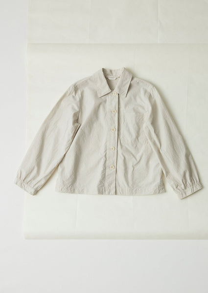 Baya Patch Pocket Stripe Cotton Shirt Sunwashed