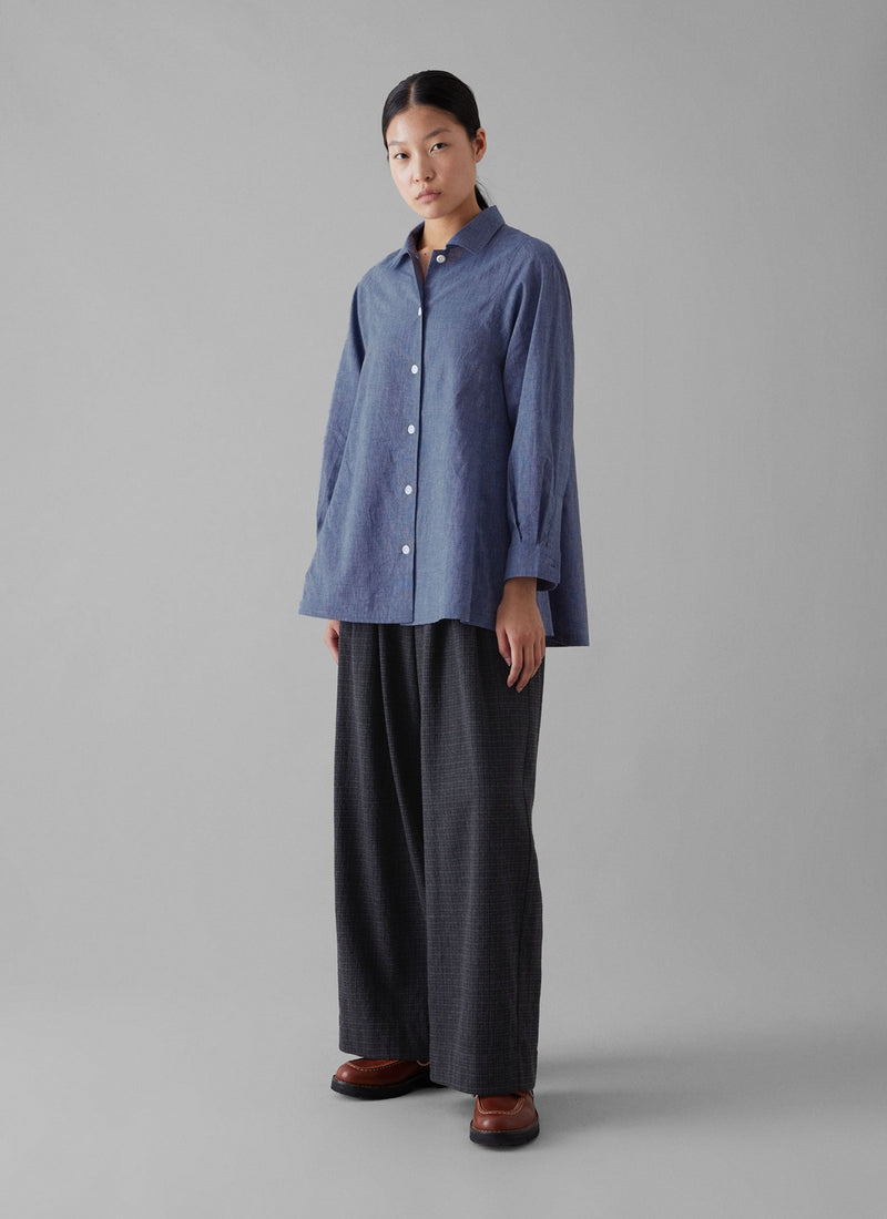 Chambray Cotton Shirt | Chambray