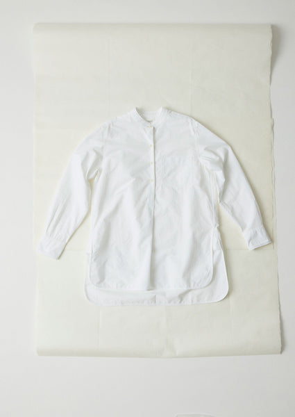 Taro Cotton Oxford Long Shirt