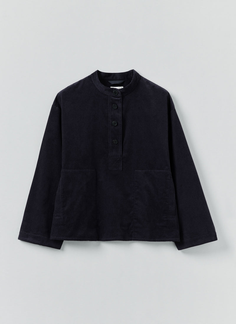 Popover Smock Top | Midnight