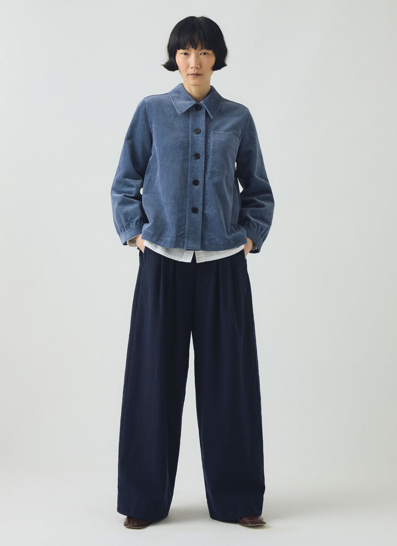Baya Patch Pocket Cord Shirt | Myrtle