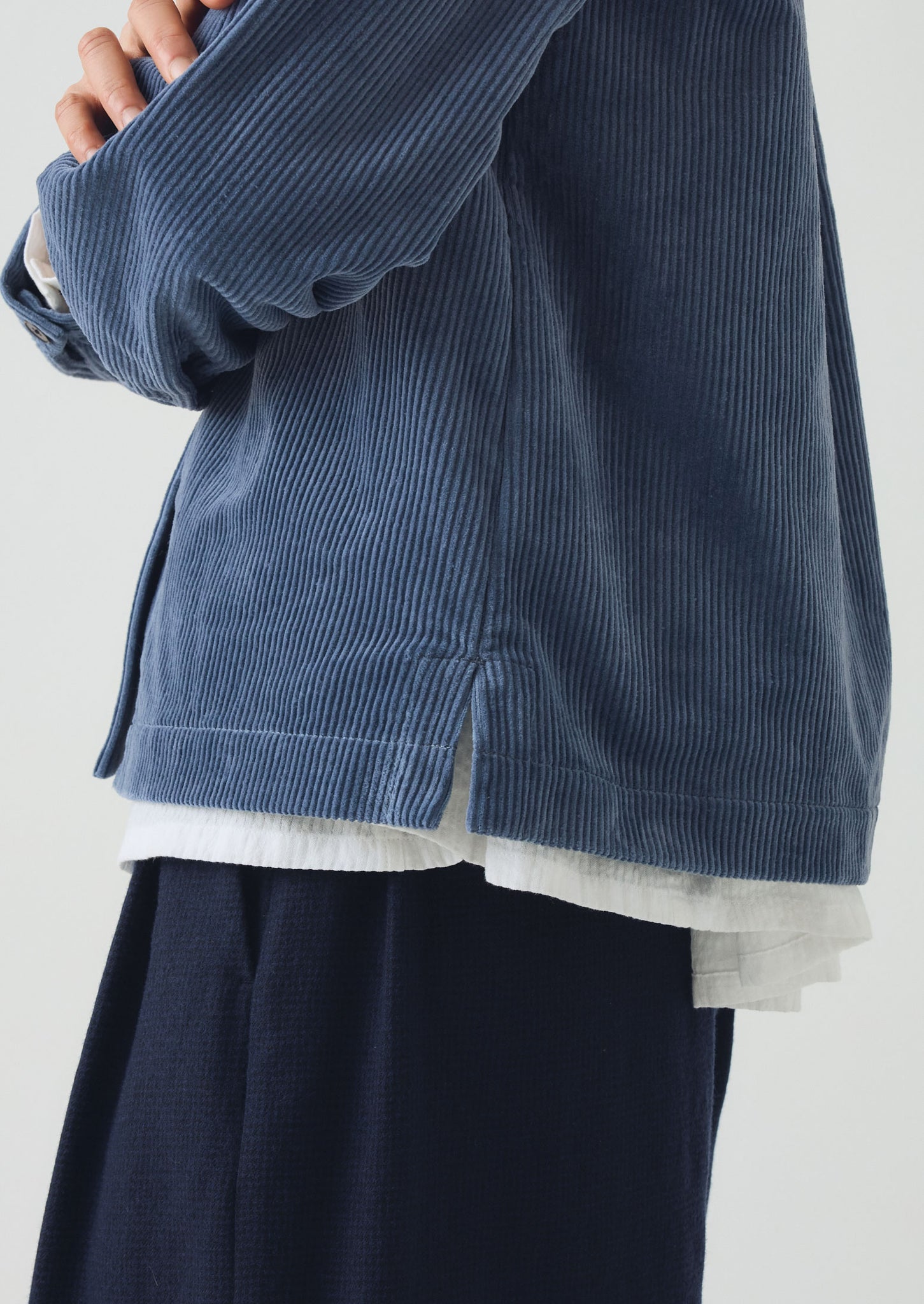 Baya Patch Pocket Organic Cord Shirt | Myrtle