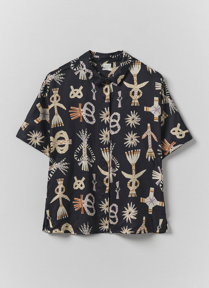 Corn Dolly Twill Shirt | Slate