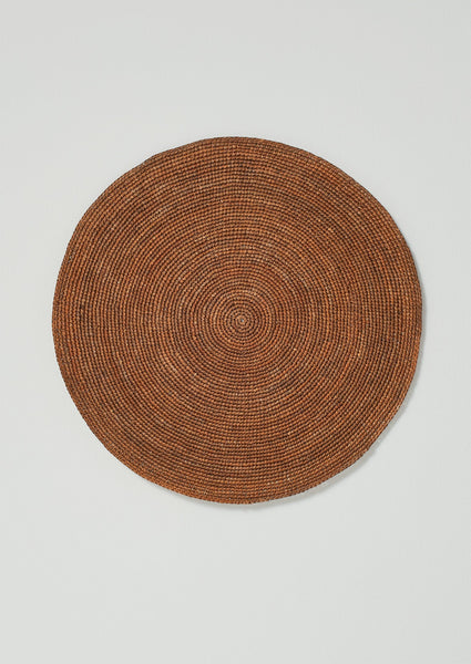 Raffia Placemat Clay