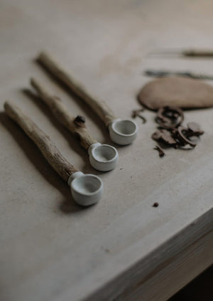 Rebecca Williams Driftwood Spoon | White/Natural
