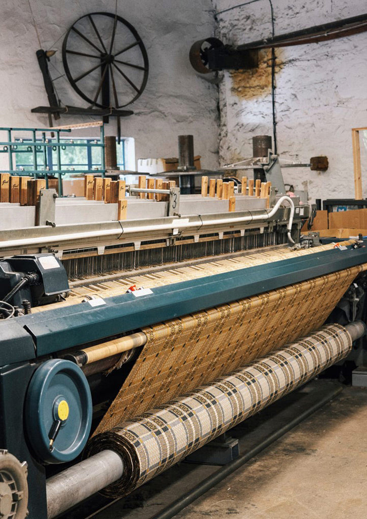 Melin Tregwynt Welsh Blanket Mead/Ash TOAST