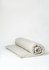 Organic Cotton Ticking Stripe Duvet Cover | Ecru/Graphite