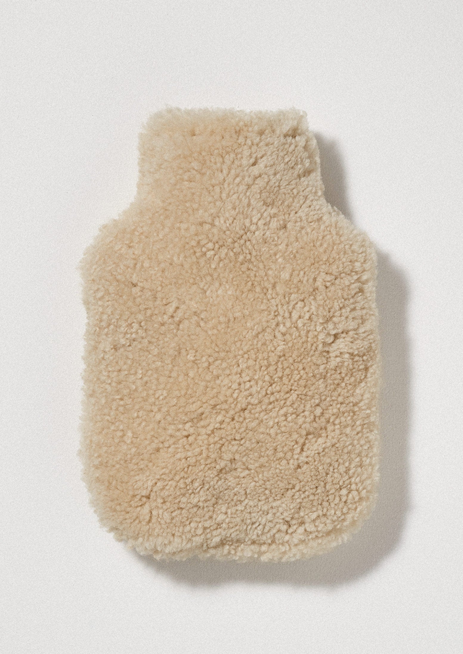 Sheepskin Hot Water Bottle Cover Ecru TOAST
