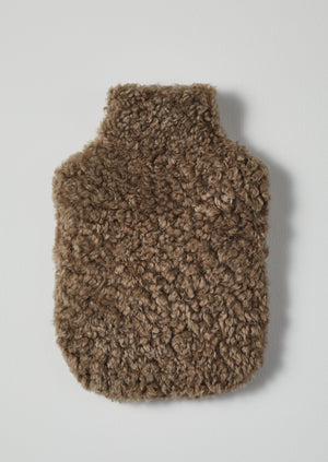 Sheepskin Hot Water Bottle Cover | Taupe