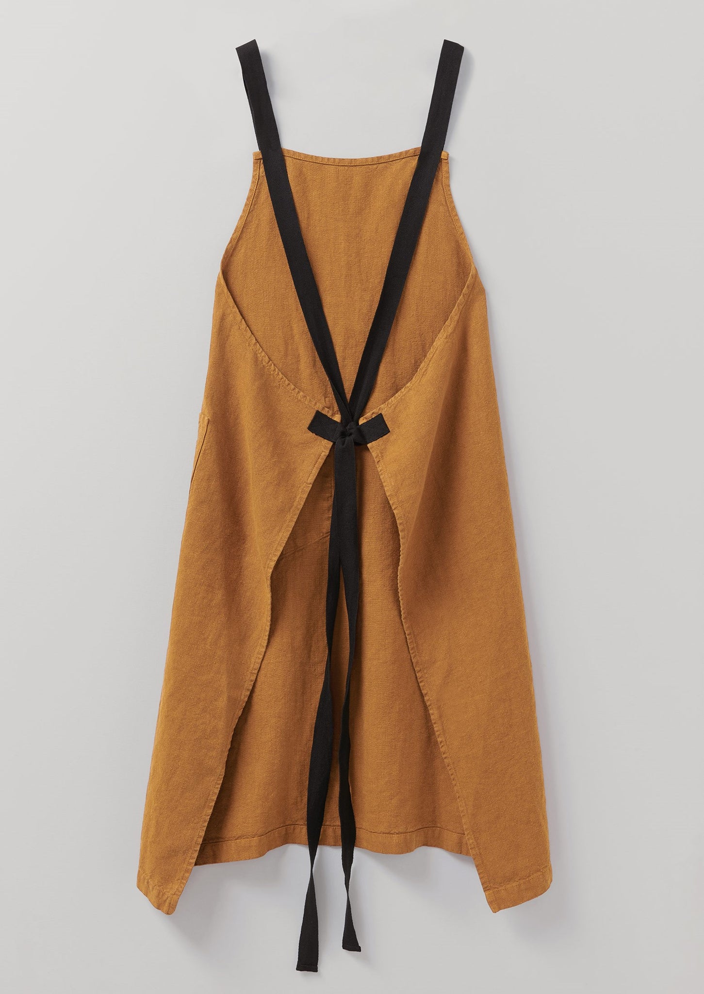 Linen Workwear Apron | Burnt Sienna