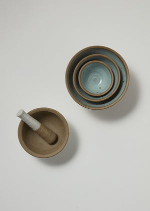 Leach Pottery Preparation Bowls | Iron Blue