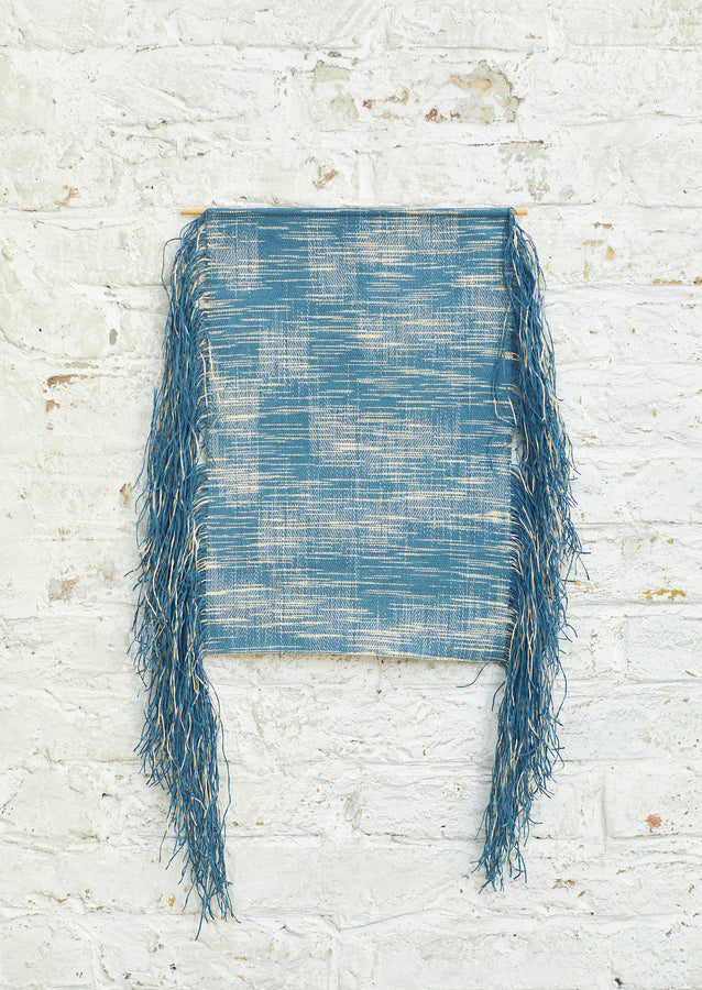 Poppy Fuller Abbott Ikat Wall Hanging | Indigo
