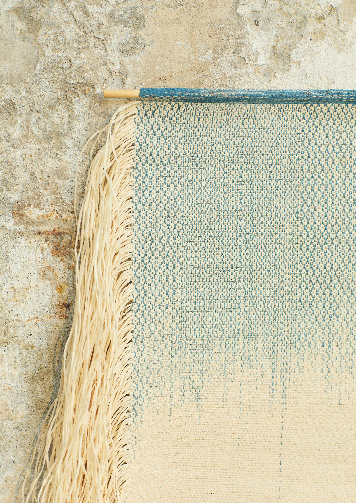 Poppy Fuller Abbott Dip Dye Wall Hanging | Cream