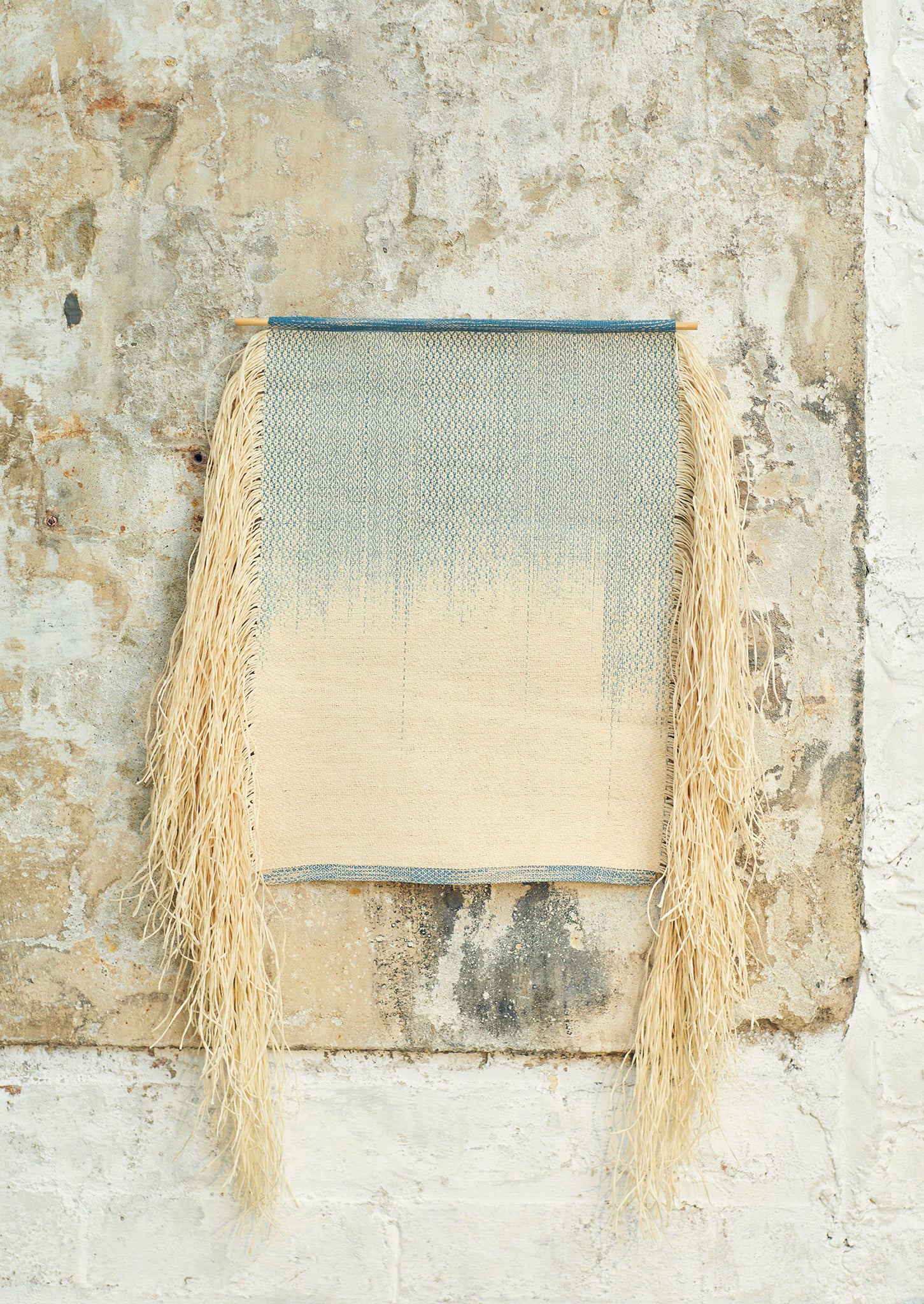 Poppy Fuller Abbott Dip Dye Wall Hanging | Cream
