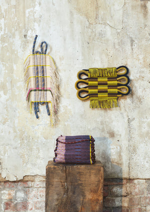 Estelle Bourdet Hand Woven Bag | Indigo