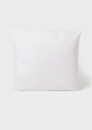 Large Square Wool Cushion Pad | White