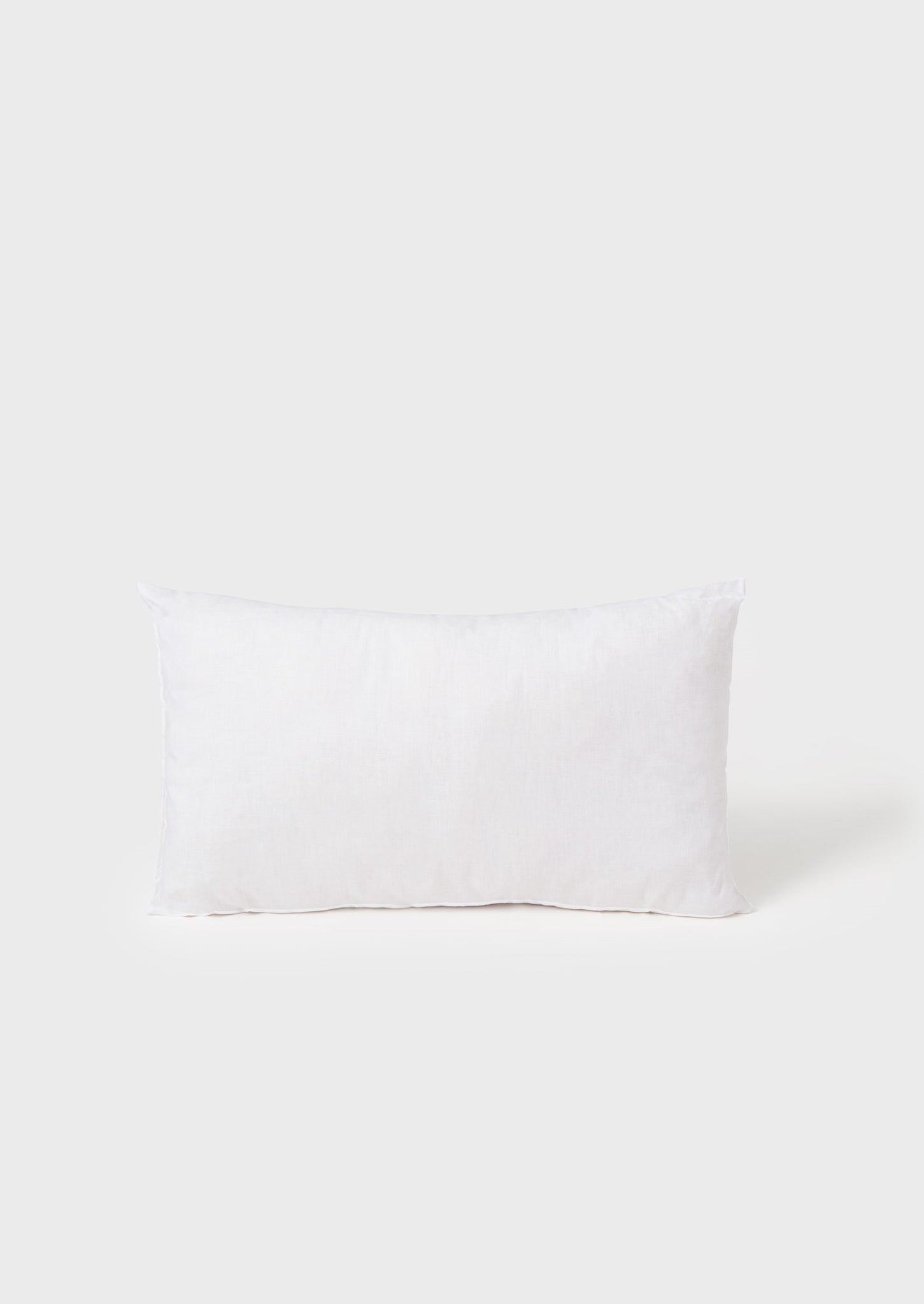 Small Rectangle Wool Cushion Pad White TOAST