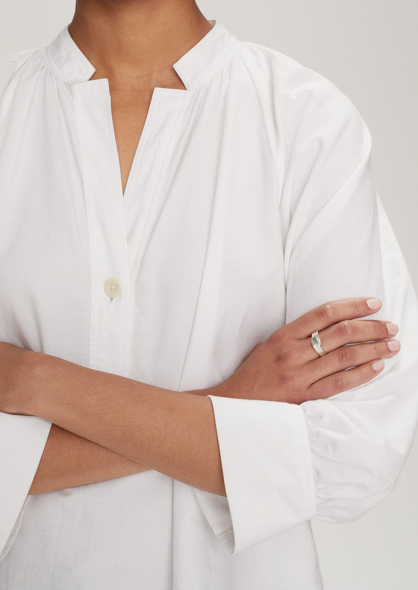 Emily Nixon Wrap Ring | Silver