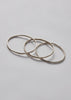 Emily Nixon Silver Bangle Set | Silver