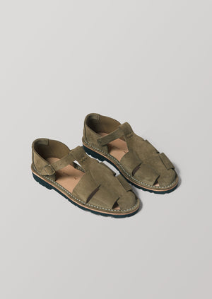 Steve Mono Artisanal Sandals | Khaki