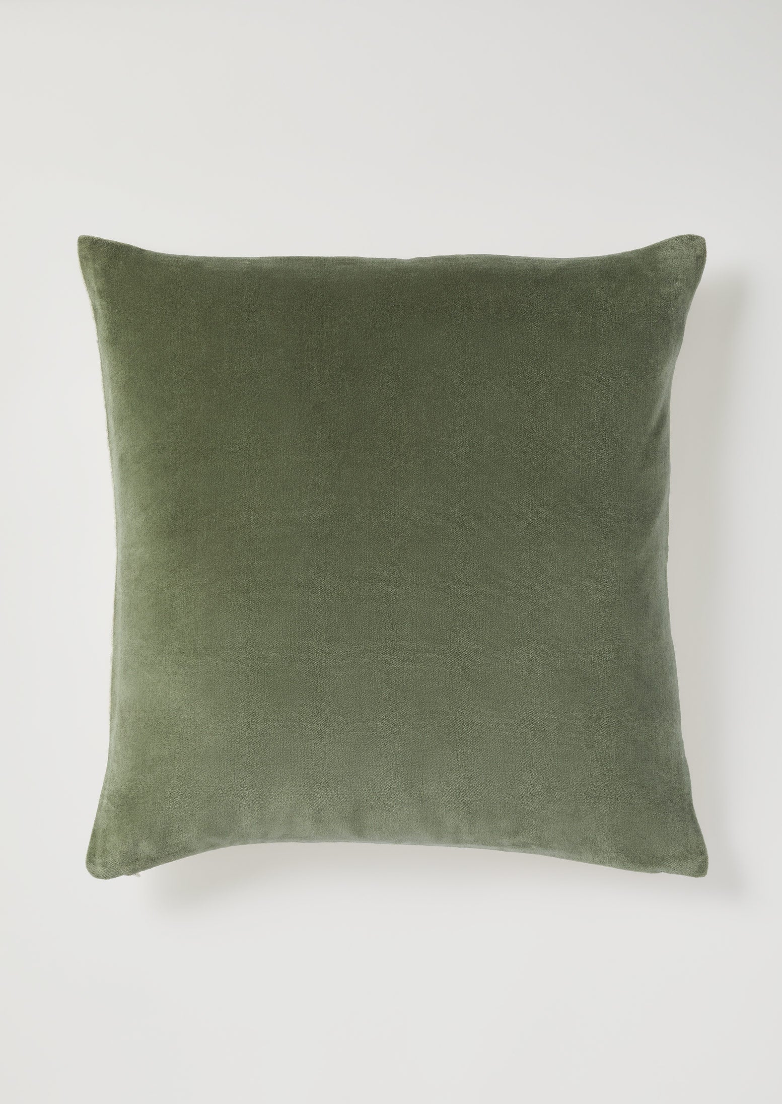 Square Velvet Cushion Cover | Sea Grass | TOAST