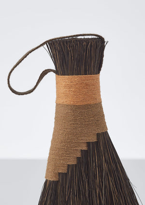 Rosa Harradine Arenga Brush | Brown/Apricot