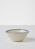 Wonki Ware Pudding Bowl | Natural/Blue