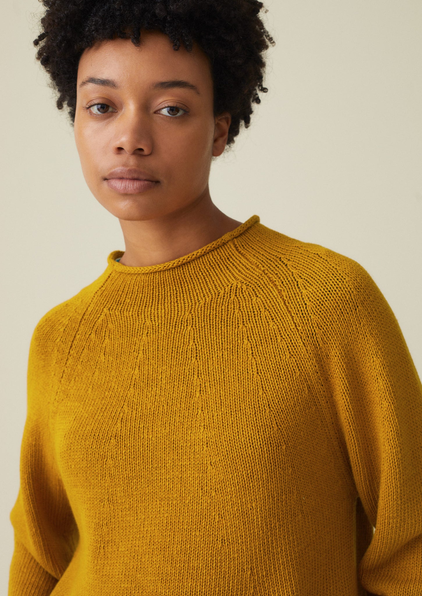 Cotton Linen Easy Sweater | Butternut | TOAST