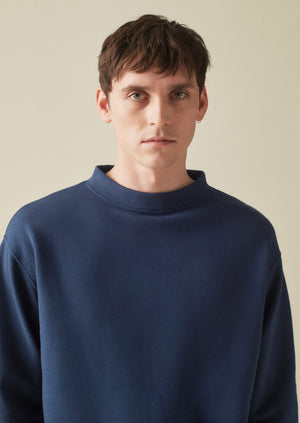 Garment dyed deals loopback sweatshirt