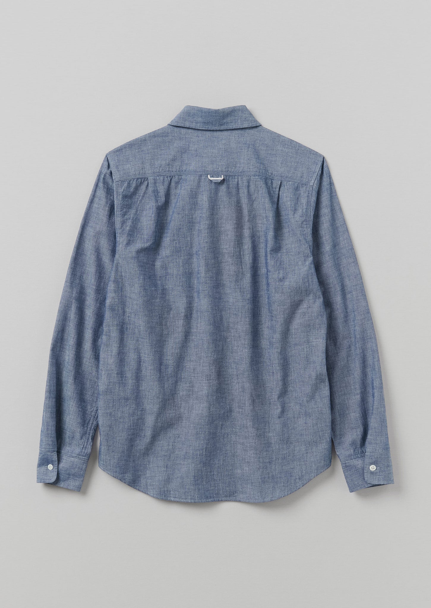 Selvedge Cotton Chambray Shirt | Indigo