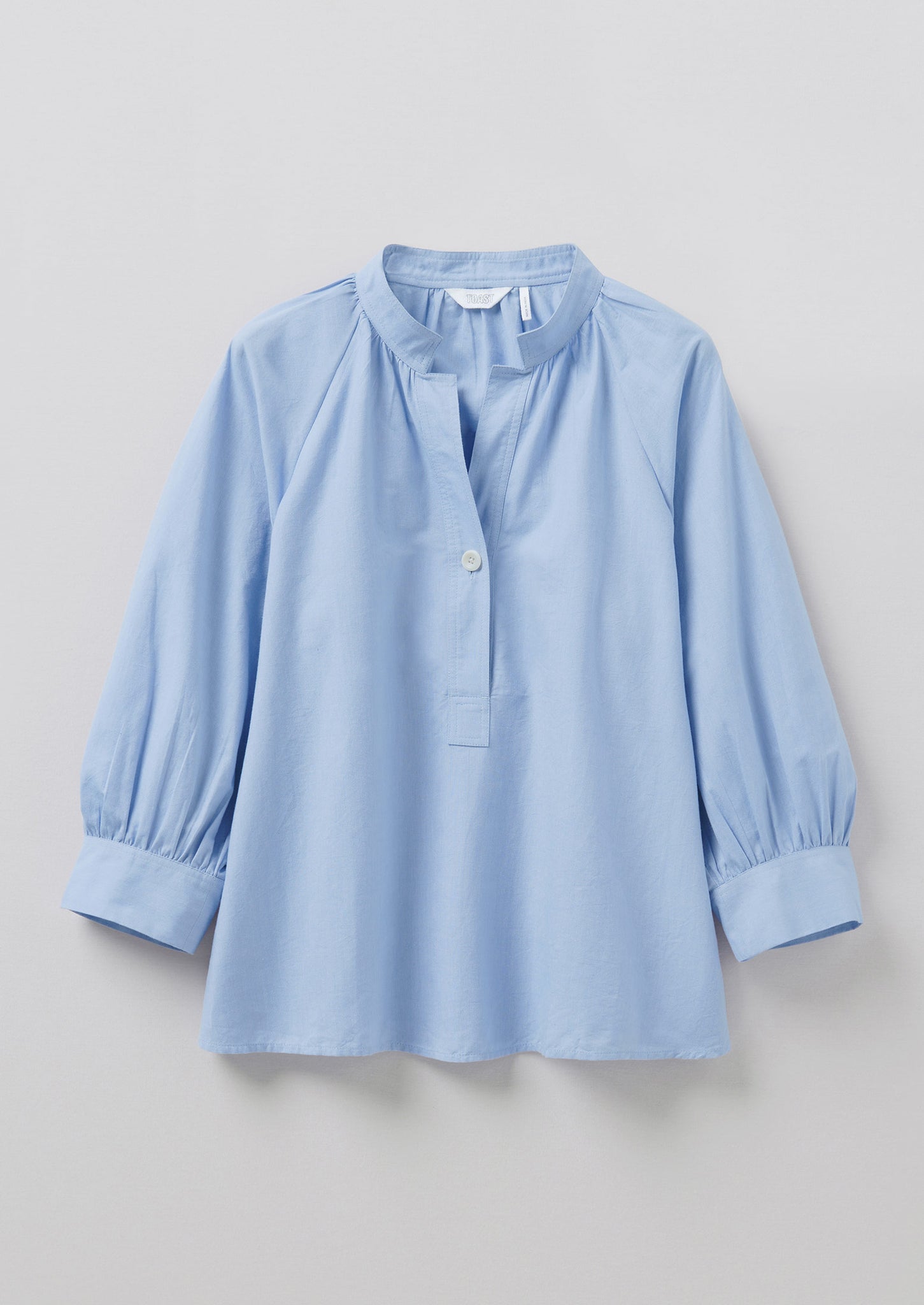 Catrin Cotton Oxford Easy Shirt | Chambray