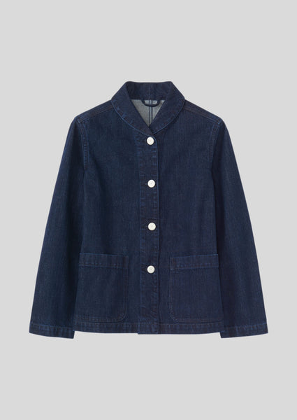 Hal Denim Workwear Jacket | Indigo | TOAST
