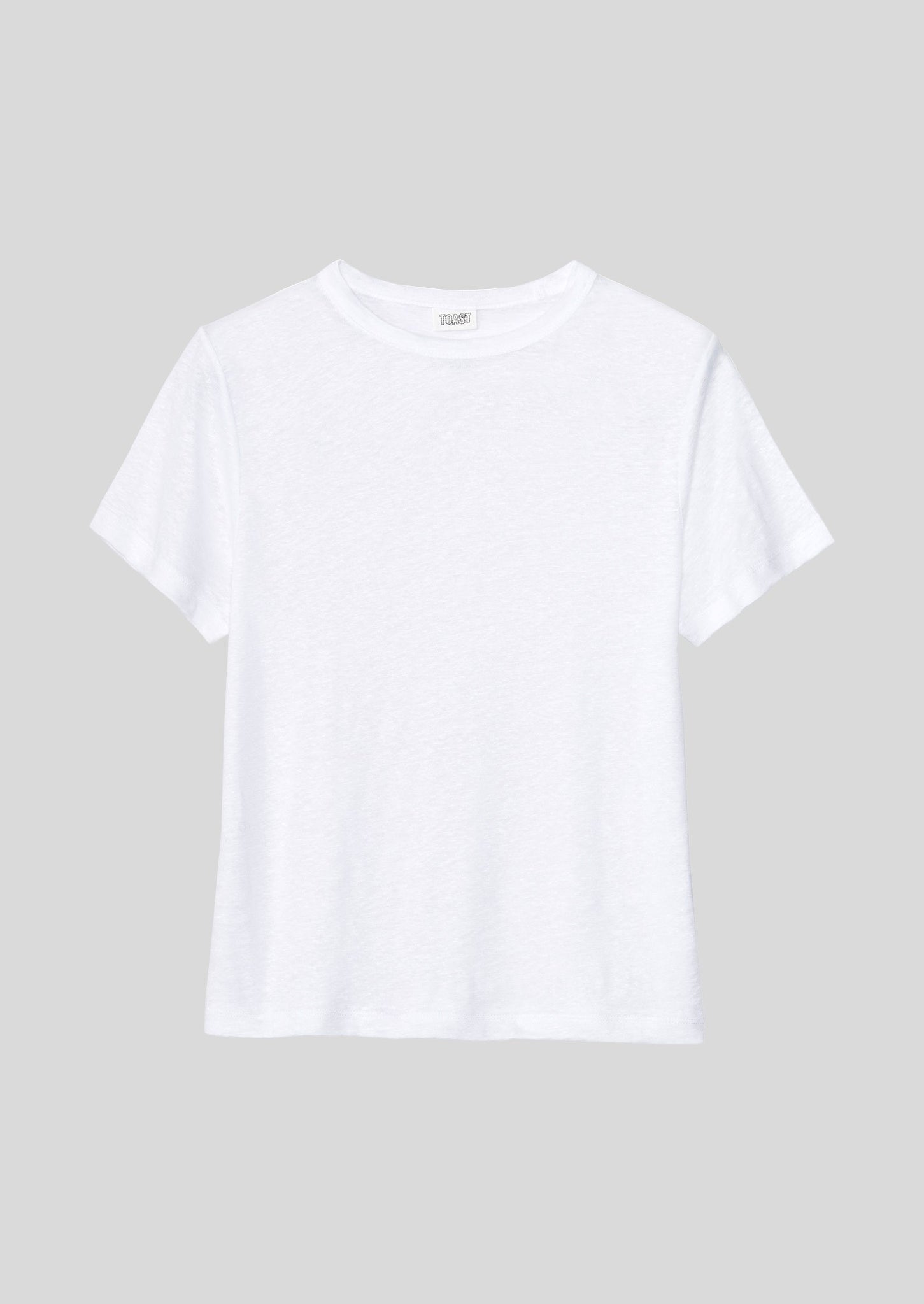 Linen Boy Tee | White | TOAST