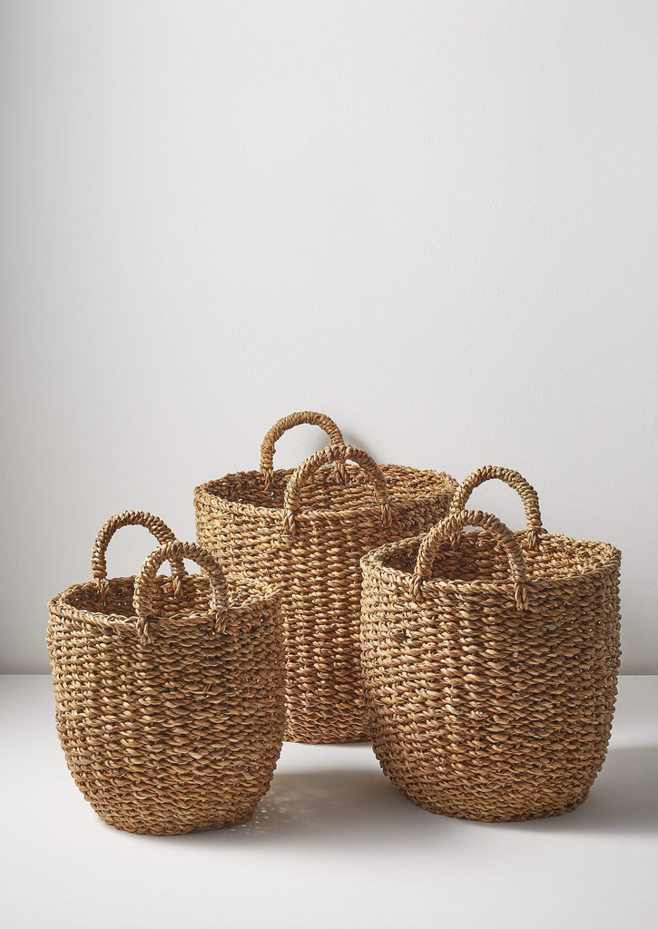 Large Hogla Storage Basket Natural TOAST